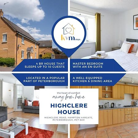 Kvm - Highclere House For Large Groups With Parking By Kvm Stays Hampton Eksteriør billede